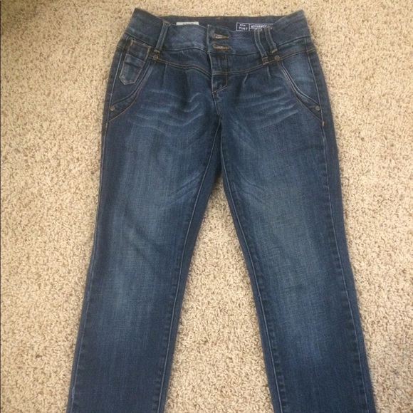 Lolo Design Jeans , size 5, pleated front, blue - Picture 2 of 5